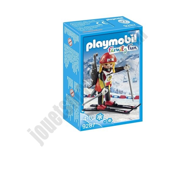 Biathlète Playmobil Family fun 9287 ◆◆◆ Nouveau - -2
