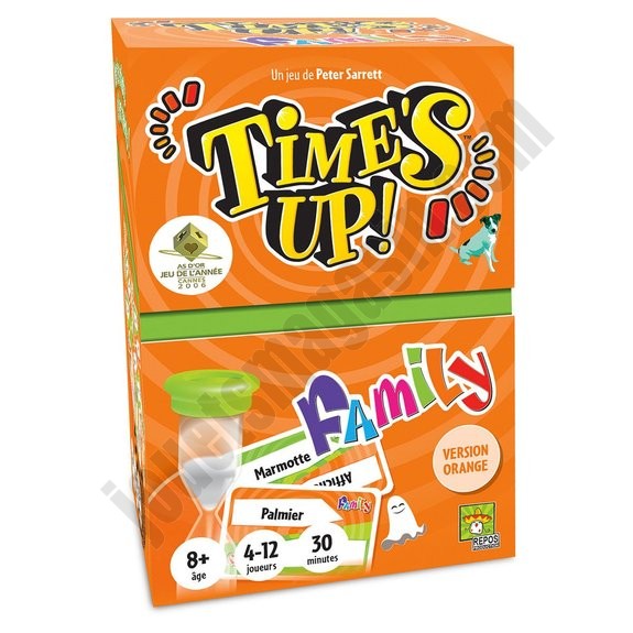 Time's Up Family Orange En promotion - -0