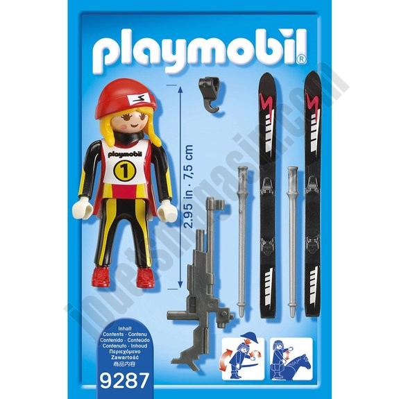 Biathlète Playmobil Family fun 9287 ◆◆◆ Nouveau - -3