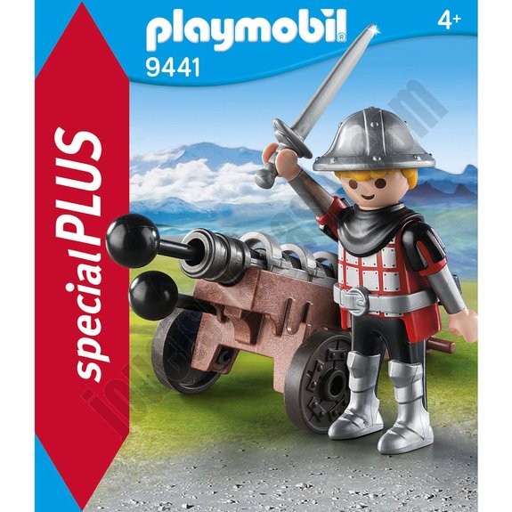 Chevalier avec canon Playmobil Special Plus 9441 ◆◆◆ Nouveau - -3