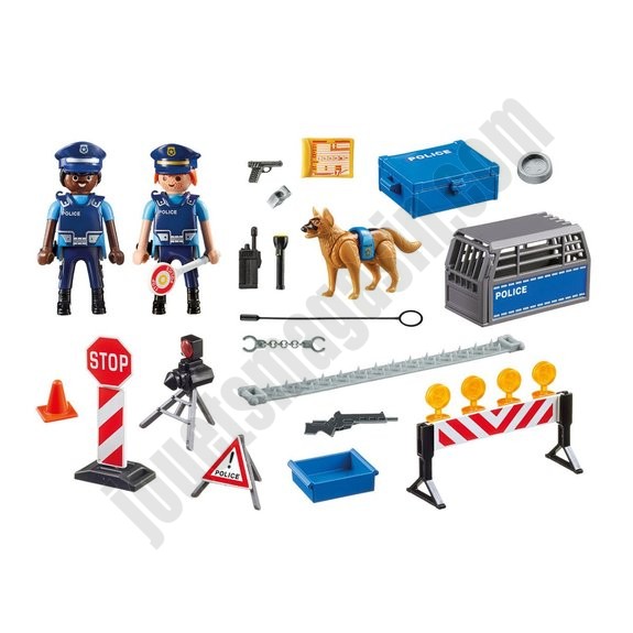 Barrage de police Playmobil City Action 6924 ◆◆◆ Nouveau - -1