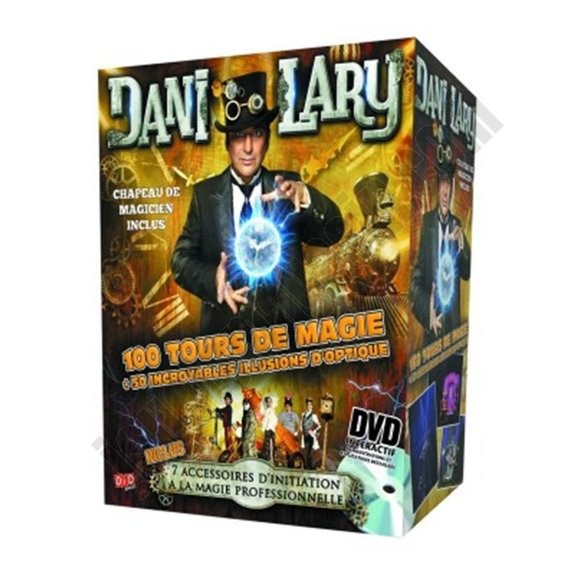 Magie : Coffret Dani Lary pro + Chapeau de magicien + DVD ◆◆◆ Nouveau - -0