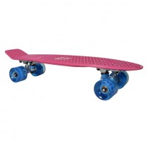 Skate vintage rose roues bleues En promotion