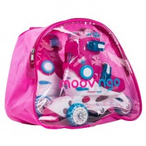 Rollers BB ride 3 roues rose - taille 27/30 En promotion