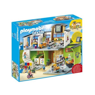 Ecole aménagée Playmobil City Life 9453 - déstockage