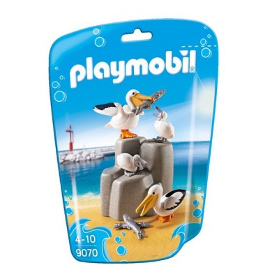 Famille de pélicans Playmobil Family Fun 9070 - déstockage