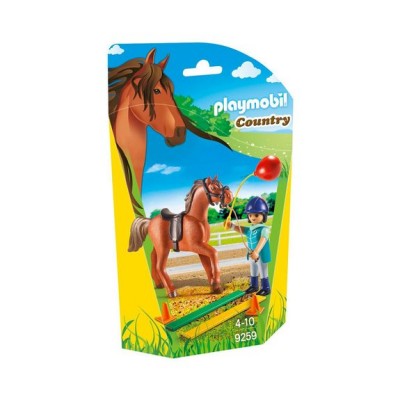 Ecuyère avec cheval Playmobil Country 9259 - déstockage