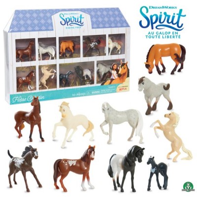 Coffret de 10 mini chevaux Spirit au galop ◆◆◆ Nouveau