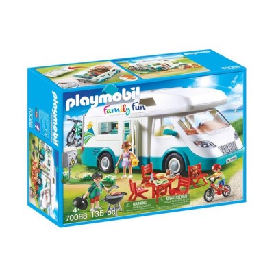 Famille et camping-car Playmobil Family Fun 70088 - déstockage