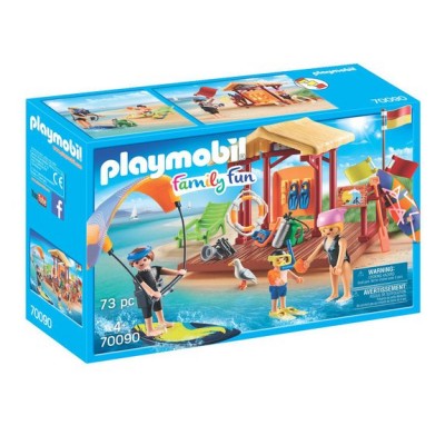Espace de sports nautiques Playmobil Family Fun 70090 - déstockage