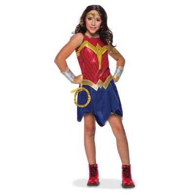 Déguisement Wonder Woman avec lasso lumineux Taille M - déstockage