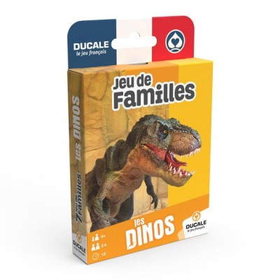 Jeu de 7 Familles Dinosaures En promotion