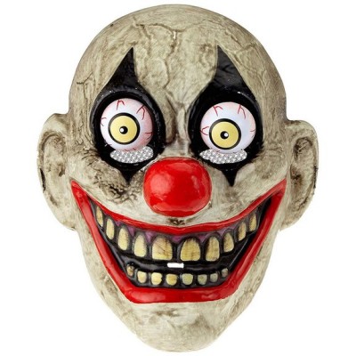 Masque pour adulte : clown - déstockage