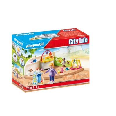 Espace crèche pour bébés Playmobil City Life 70282 - déstockage