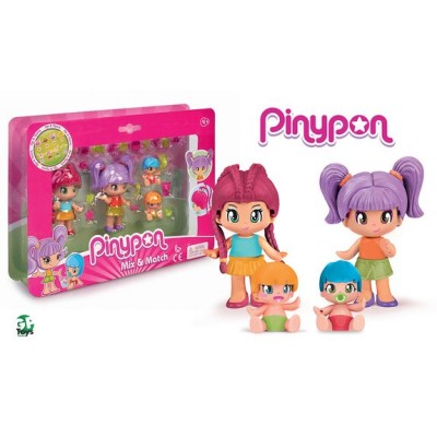 Coffret 4 Figurines Pinypon Mix & Match ◆◆◆ Nouveau