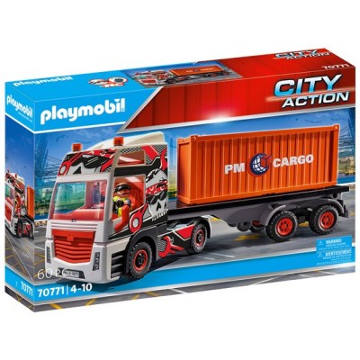 Camion de Transport Playmobil City Action 70771 ◆◆◆ Nouveau
