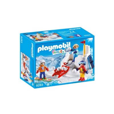 Enfants avec boules de neige Playmobil Family Fun - déstockage