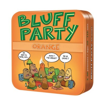 Bluff Party Orange En promotion