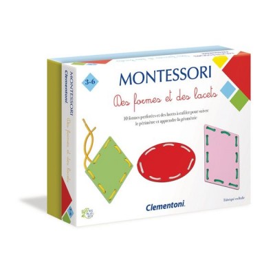 Montessori : des formes et des lacets En promotion