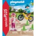 Enfants avec vélo et rollers Playmobil City Life 70061 - déstockage - 2