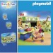 Couple de zèbres avec bébé Playmobil Family Fun 70356 - déstockage - 2