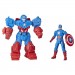 Avengers Mech Strike - Figurine Captain America ou Iron Man En promotion - 3
