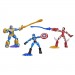 3 figurines Marvel Avengers Bend and Flex En promotion - 1