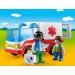 Ambulance Playmobil 1.2.3 En promotion - 1