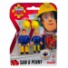 2 figurines 7 cm Sam le pompier En promotion - 0