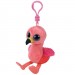 Beanie Boo's - Porte-clés Gilda le flamant rose ◆◆◆ Nouveau - 0